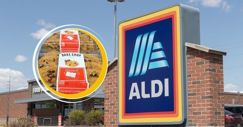 Aldi Template with Bake Shop Oatmeal Cranberry Cookies