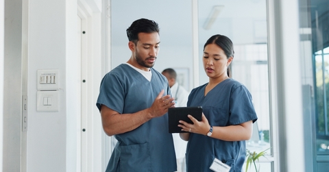 Two physician assistants