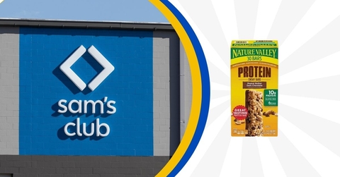 Sams Club Template with Nature Valley Protein Bars