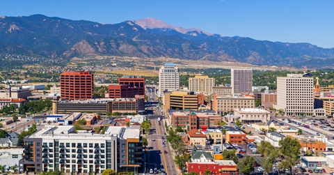 colorado springs with pikes peak