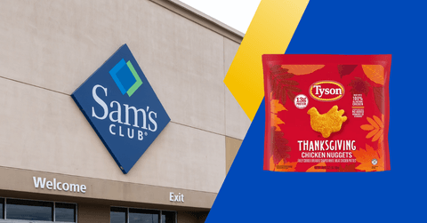 A Sam&#x27;s Club store front