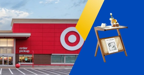 Original Target Template 1 with Rattan Side Table