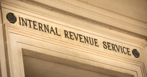 The IRS building