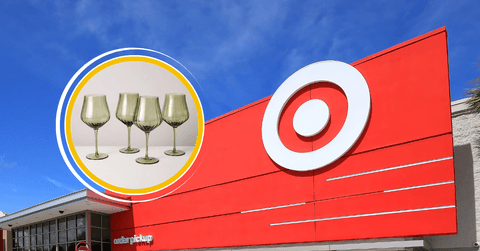 Target store and glass set product