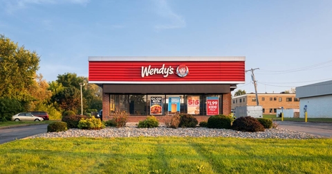 View of a Wendy&#x27;s Retail Location
