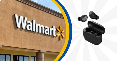 Original Walmart Template 1 with JLab Go Air Pop True Wireless Earbuds