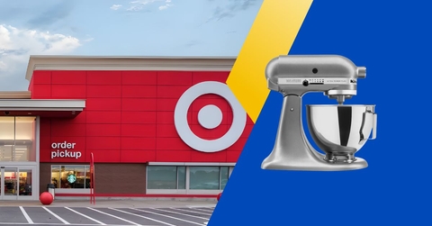 Target storefront with KitchenAid