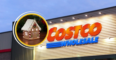 Costco store with holiday wax warmer