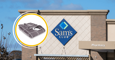 Sam's Club store and product collage