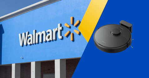 A Walmart store front