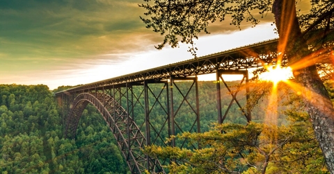 new river gorge national park in west virginia
