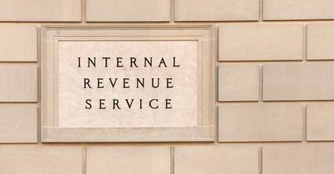 internal revenue service sign
