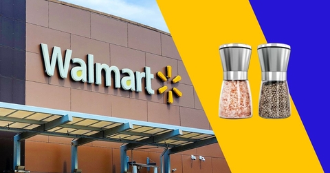 Original Walmart Template 3 with Kusmil Salt and Pepper Grinder Set