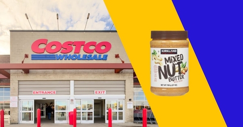 Costco store with mixed nut butter