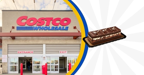Costco store with chocolate mousse cake