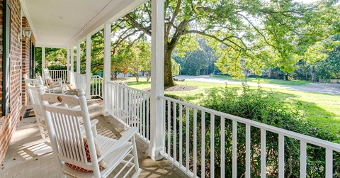 A front porch