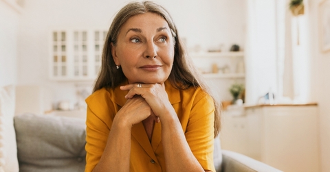 Beautiful woman in her 60s