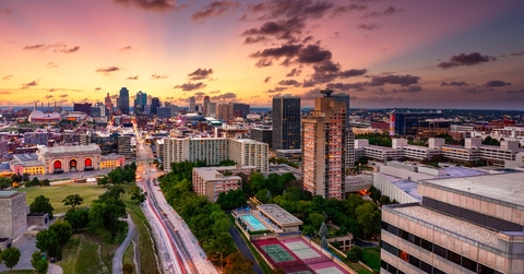 Kansas City sunset