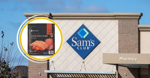 Original Sam's Club Template 3 with Member's Mark Wild-Caught Alaskan Sockeye Salmon