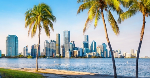 Miami, Florida skyline