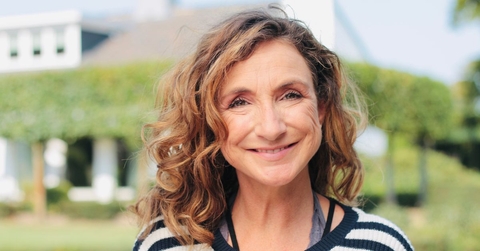 Portrait of a woman in her 60s outdoors 