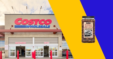 Costco template with Peanut butter pretzels