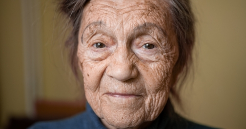 Elder woman portrait