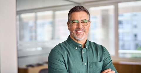 Portrait of a businessman in his 50s