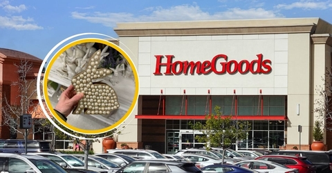 HomeGoods storefront and pearl bunny