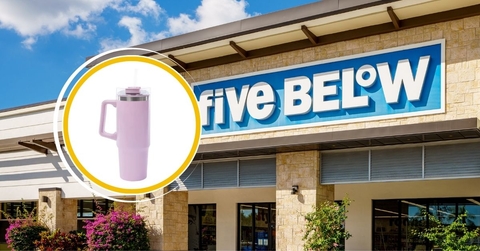 Original Five Below Template 1 with Hydraquench Stainless Steel Insulated Tumbler