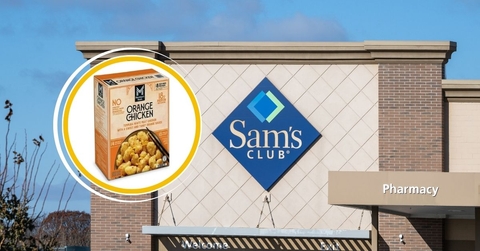 Original Sam's Club Template 3 with Member's Mark Orange Chicken Tempura