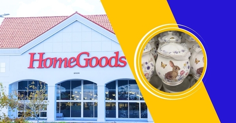 HomeGoods store exterior with spring canister