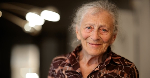 Portrait of a smiling senior woman