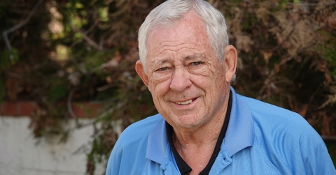 Senior man in his late 70s