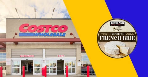 Original Costco Template 4 with Kirkland Signature Isigny Ste Mere Imported French Brie