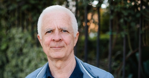 Portrait of man in his 70s