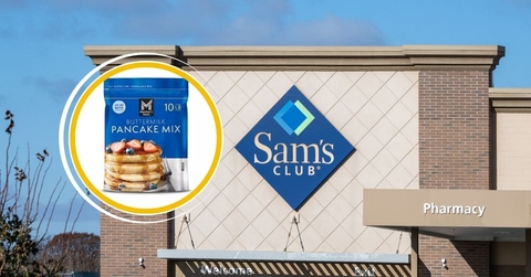 Original Sam's Club Template 3 with Member's Mark Buttermilk Pancake Mix