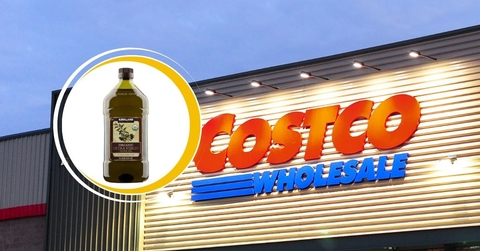 Costco Template with Kirkland Signature Organic Extra Virgin Olive Oil