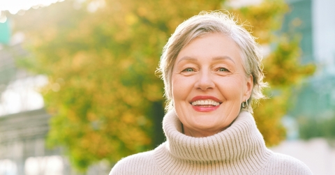 Beautiful older woman