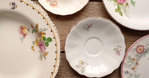 Vintage plates