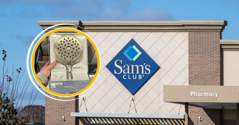 Original Sam's Club Template 3 with Moen Verso Showerhead