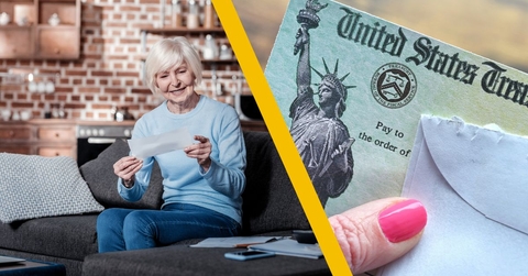 woman smiling social security