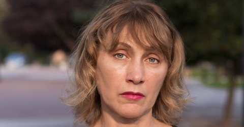 Portrait of sad mature woman