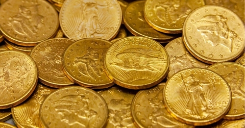 Gold coins 