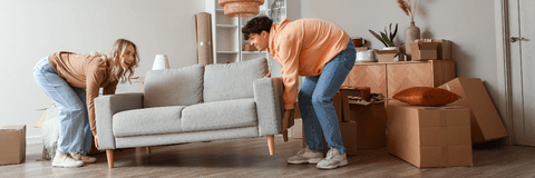People moving furniture