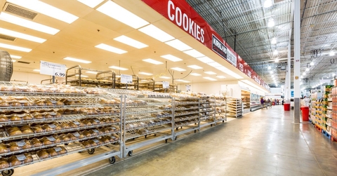 Costco bakery aisle