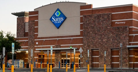 sams club retail store exterior