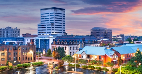 evansville indiana usa downtown