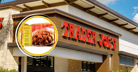 Trader Joe's Template 3 with Frozen Mandarin Orange Chicken