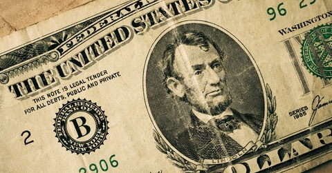 Old $5 bill